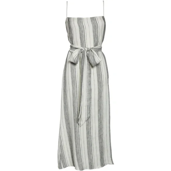 Reformation striped pineapple dress ASO Meghan Markle - Picture 2 of 10